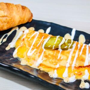 Imagen de omelette estilo mexicano